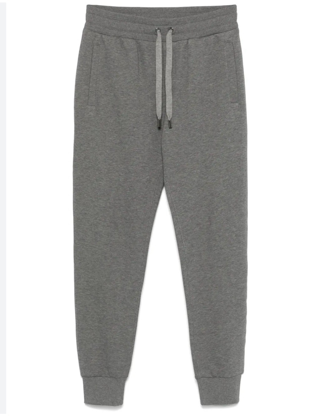 Sandro Men's Heather Gray Drawstring Joggers